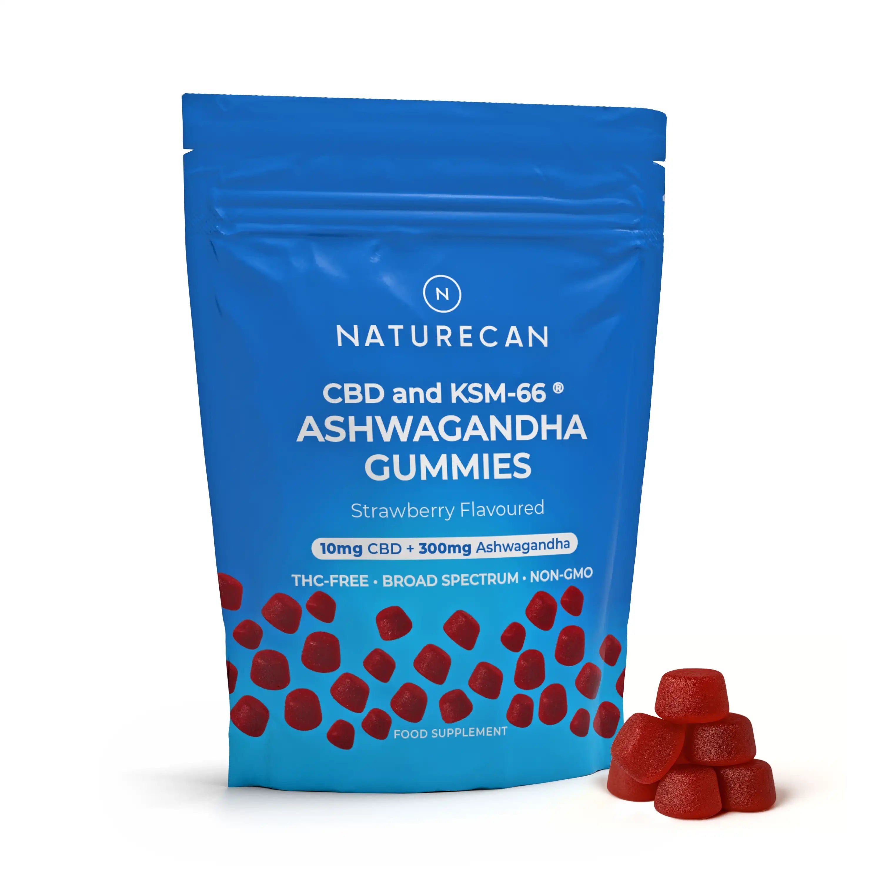 cbd & ashwagandha vingummier