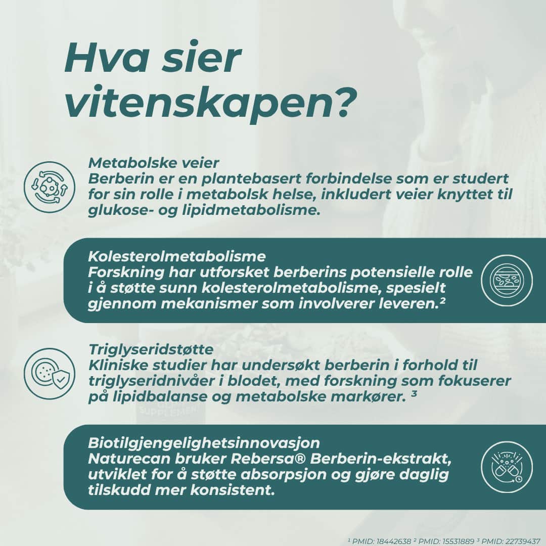 Berberine vitenskapen