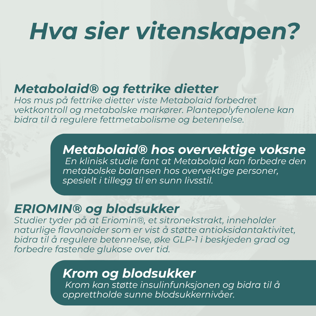hva er glp-1 og hva sier vitenskapen?