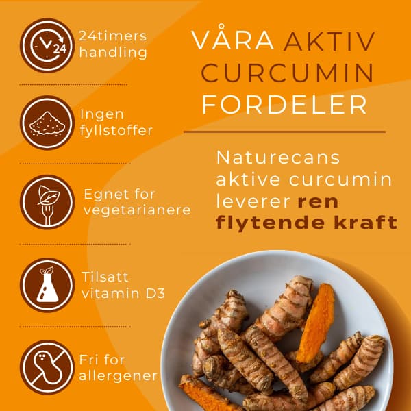 våra aktiv curcumin fordeler