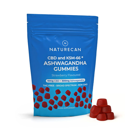 cbd & ashwagandha vingummier