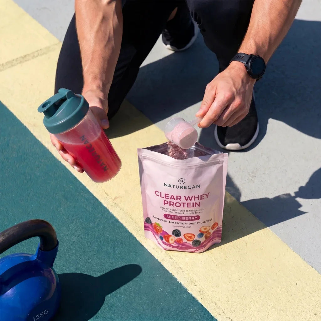 clear whey berry fitness