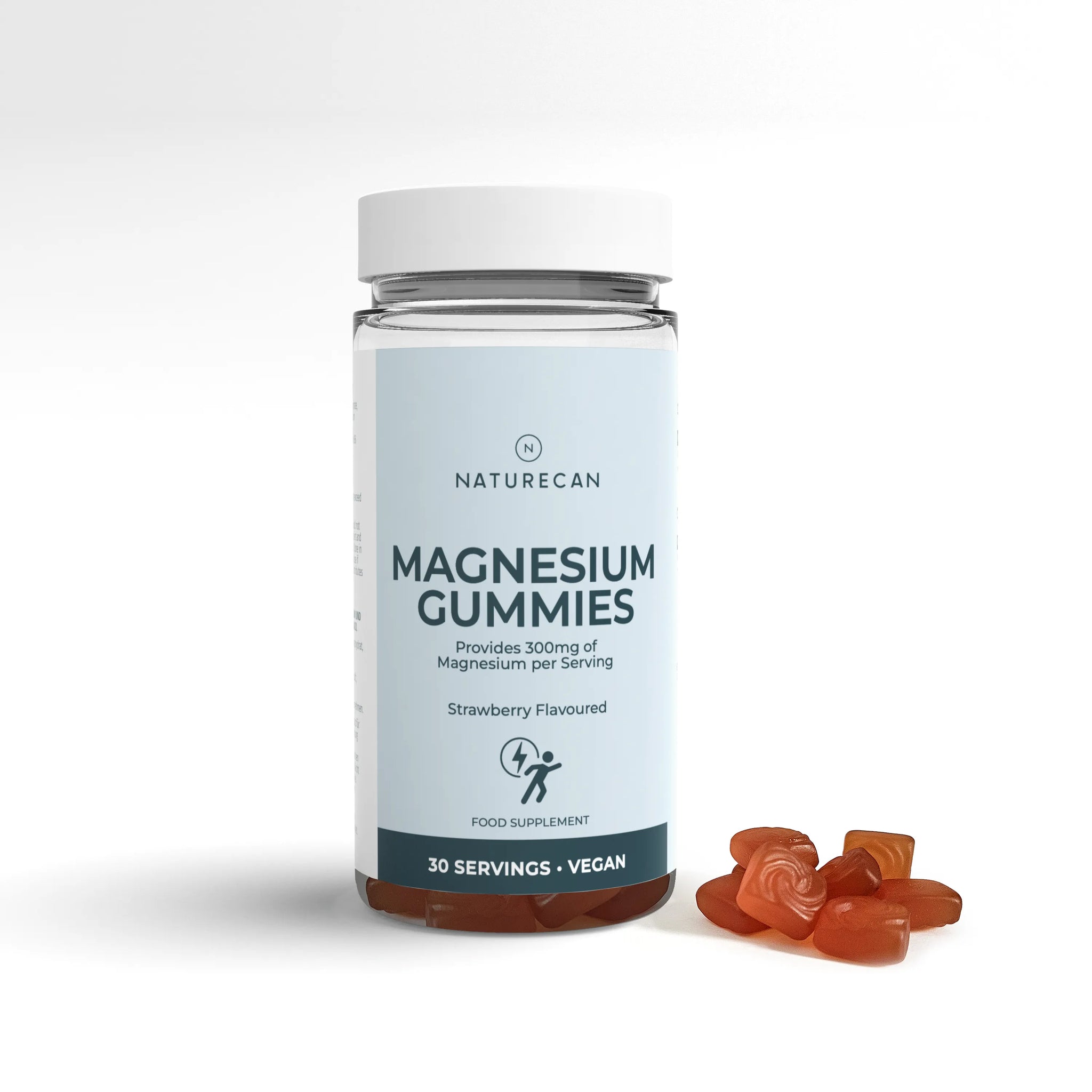 Magnesium Gummier jordbær