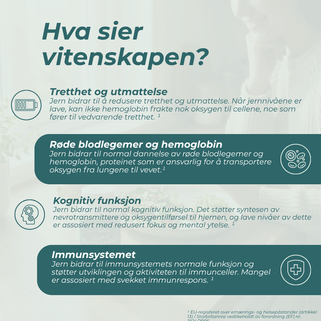 Hva sier vitenskapen om jern