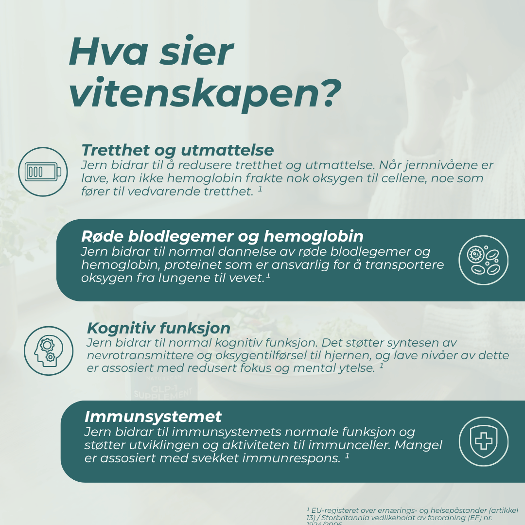 Hva sier vitenskapen om jern