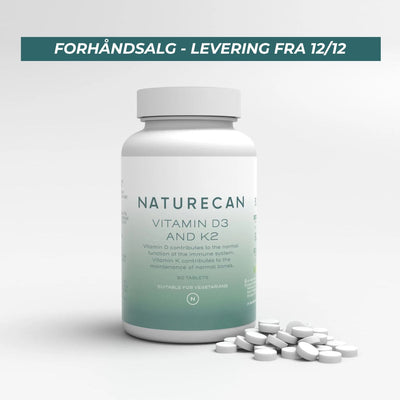 Vitamin D3 og K2