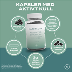 Kapsler med aktivt kull