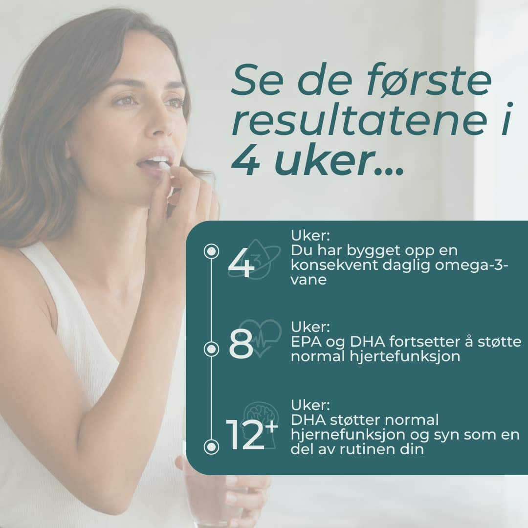 4 uker Vegansk Omega-3