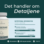 berberine nutritional information