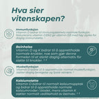 vitenskapen om Vitamin D3 og K2