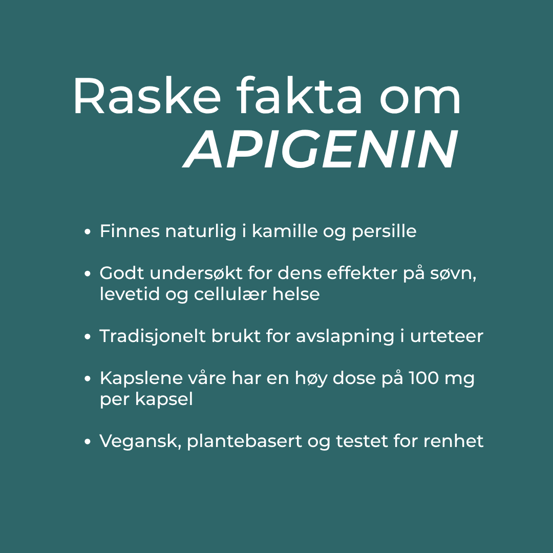 fakta om apigenin