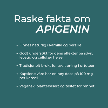 fakta om apigenin