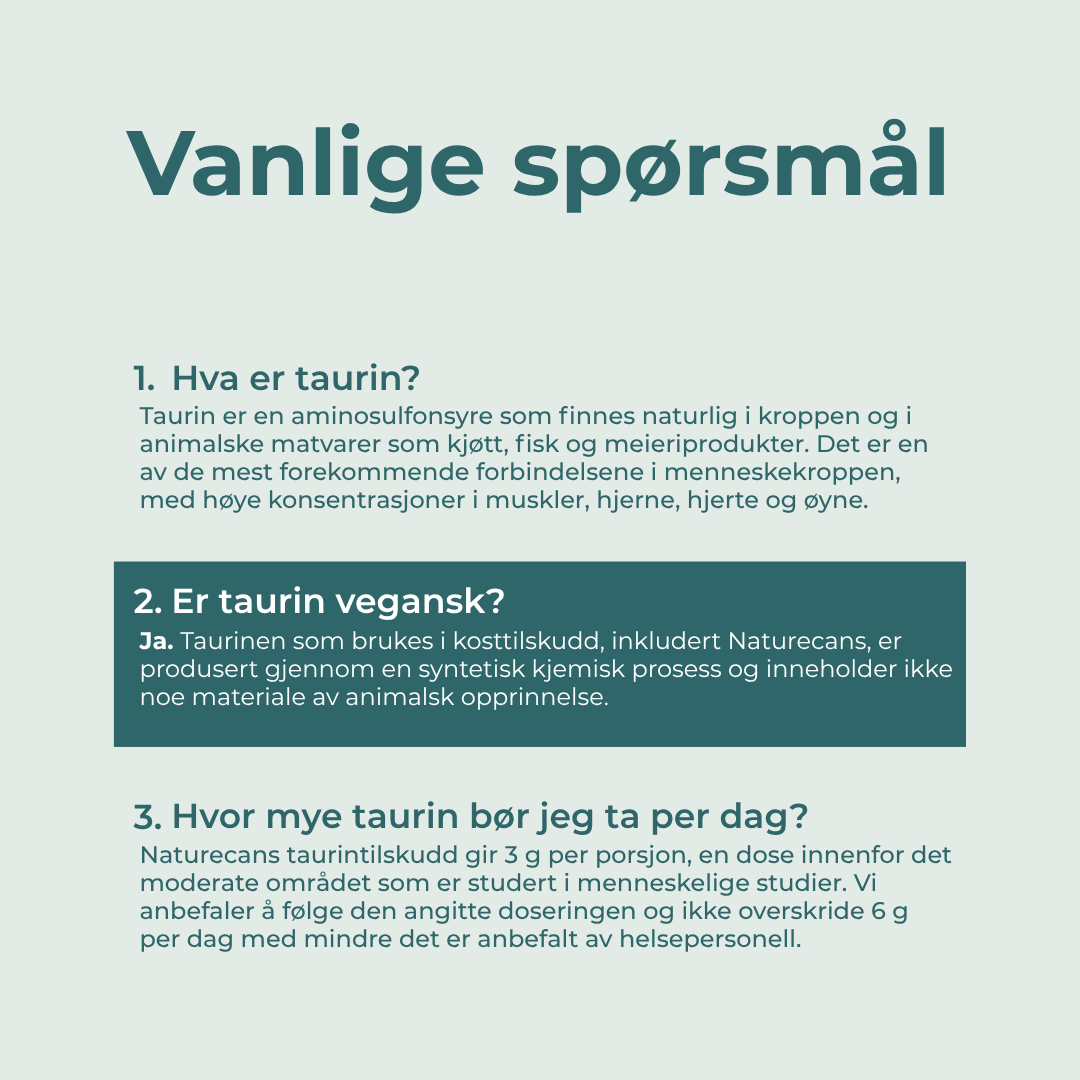 hva er taurin