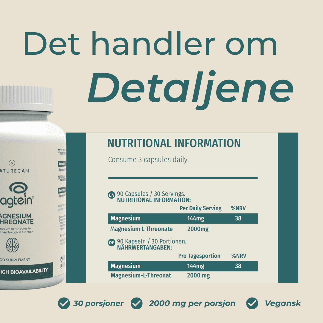 Magnesium L-Threonate detaljene
