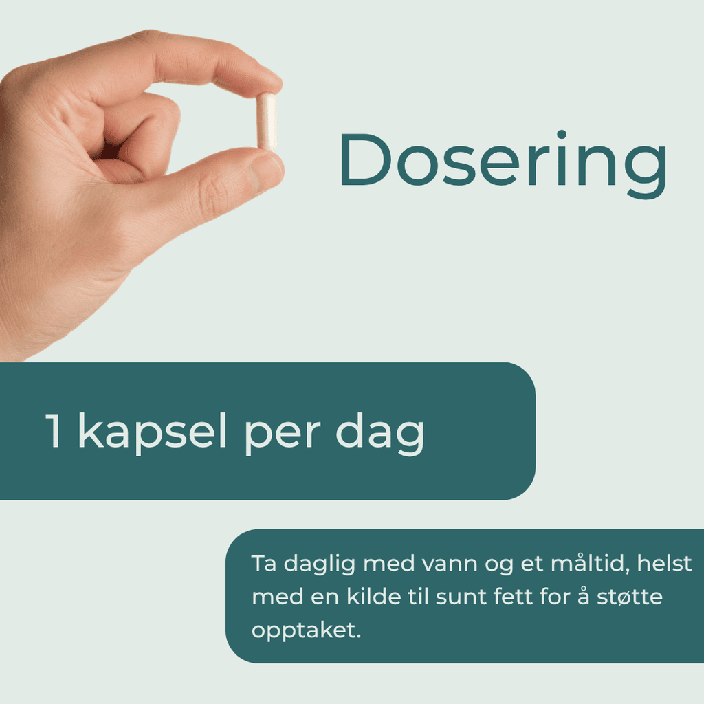 dosering av Vitamin D3 og K2