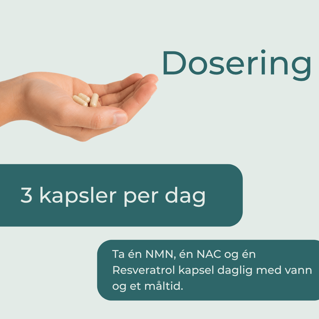 dosering av Kosttilskudd mot aldring