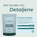 hva er taurin detaljene
