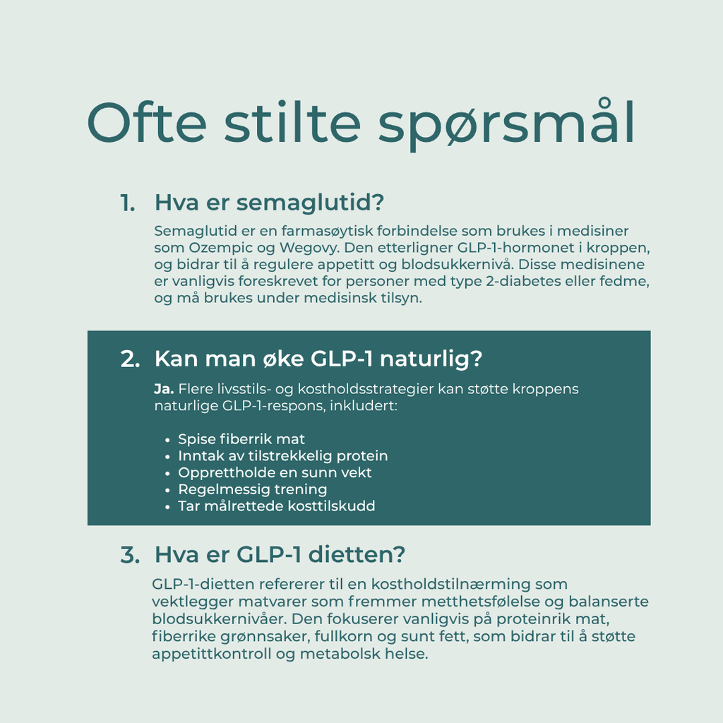 glp 1 naturligt