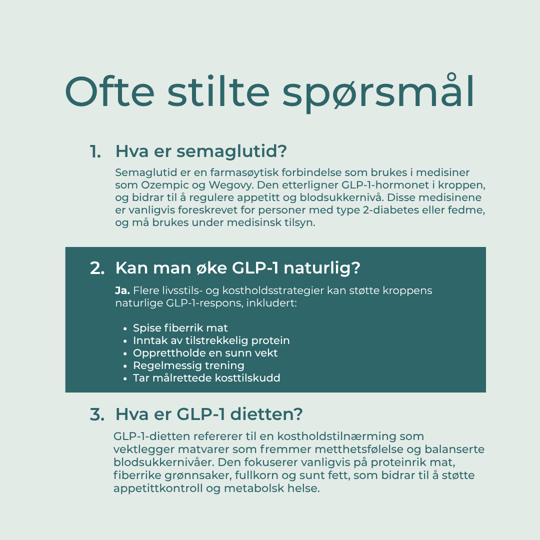 glp 1 naturligt