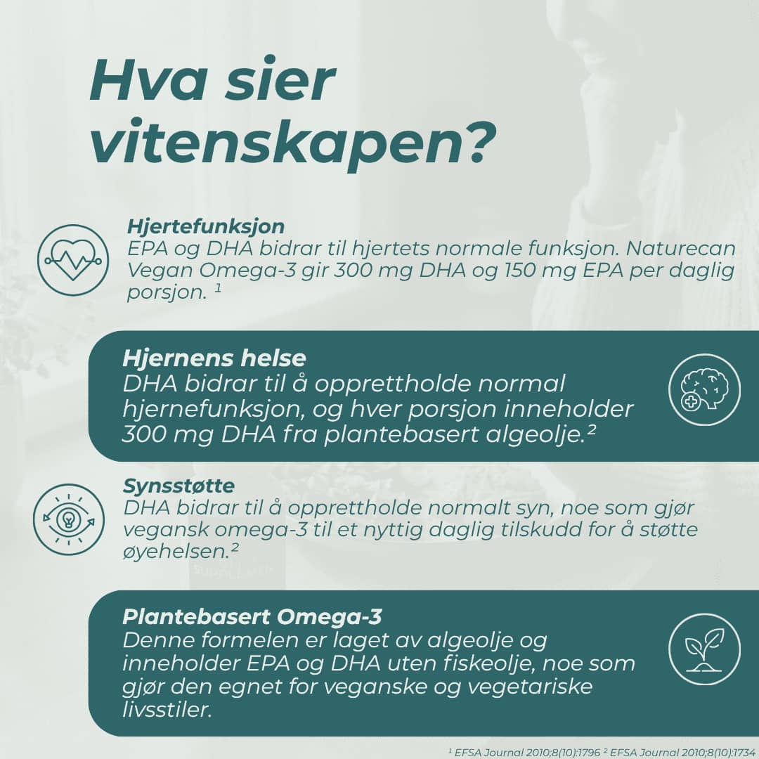 hva sier vitenskapen om Omega-3