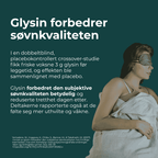 Glysin forbedrer søvnkvaliteten
