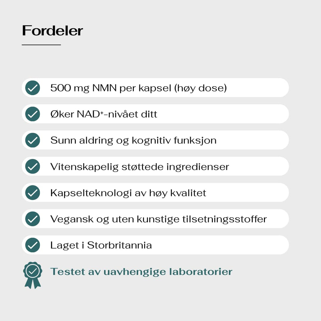 NMN fordeler