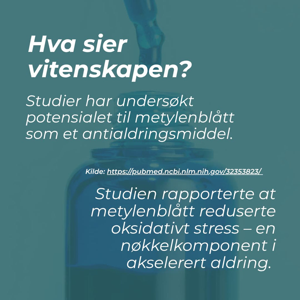 hva sier vitenskapen om metylenblått