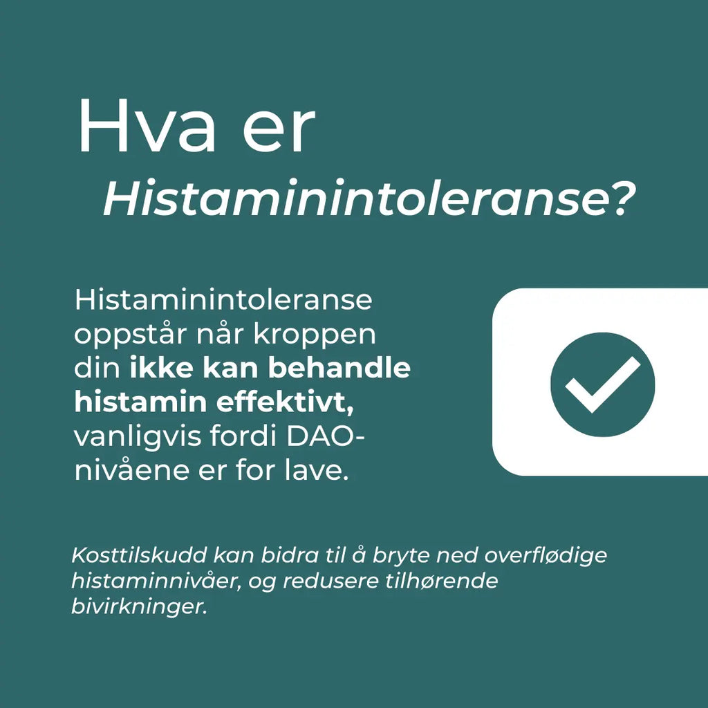histaminintoleranse