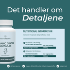 Ingefær Tabletter med ingefærrot