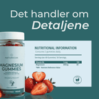 detaljene om Magnesium Gummier