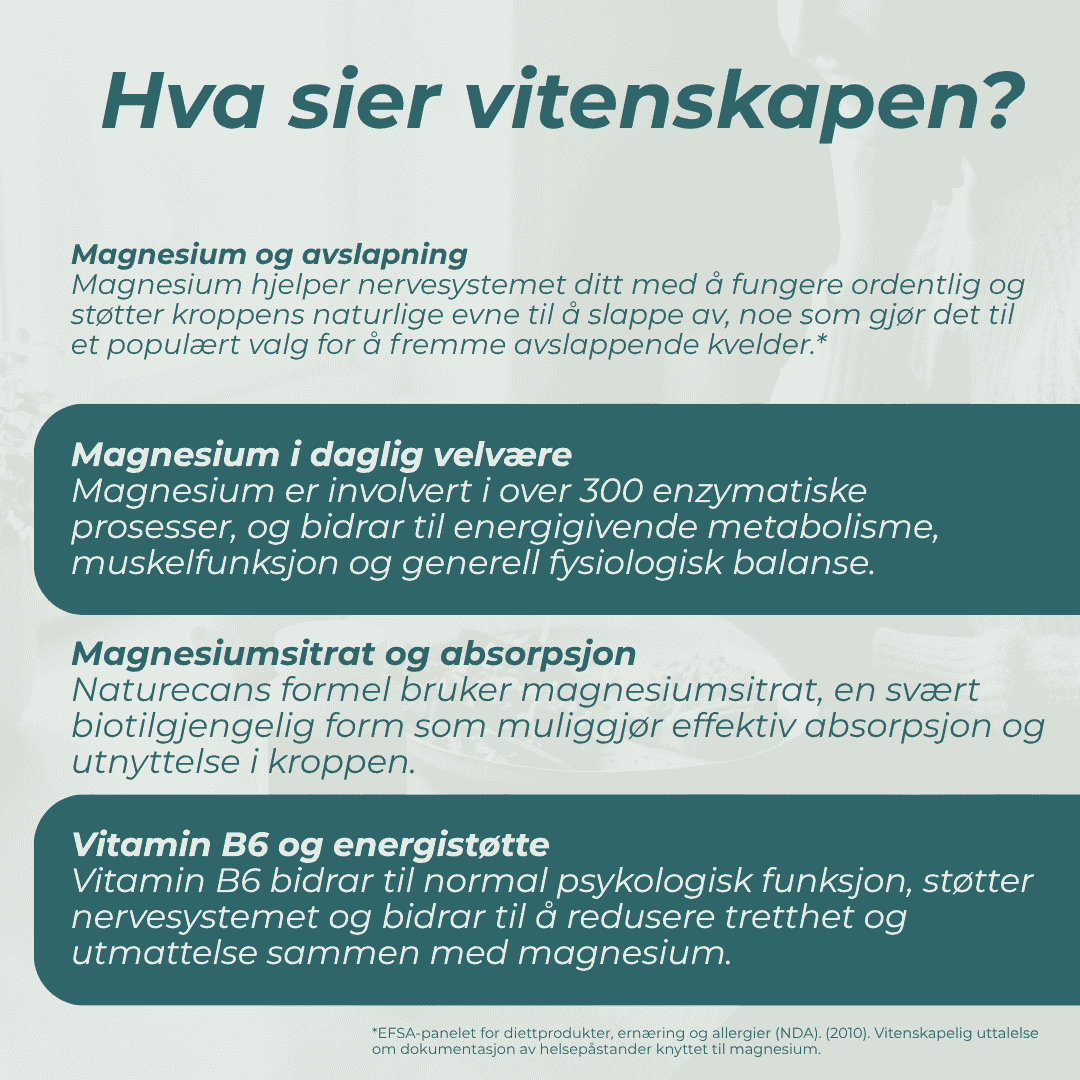 vitenskapen om Magnesium Gummier