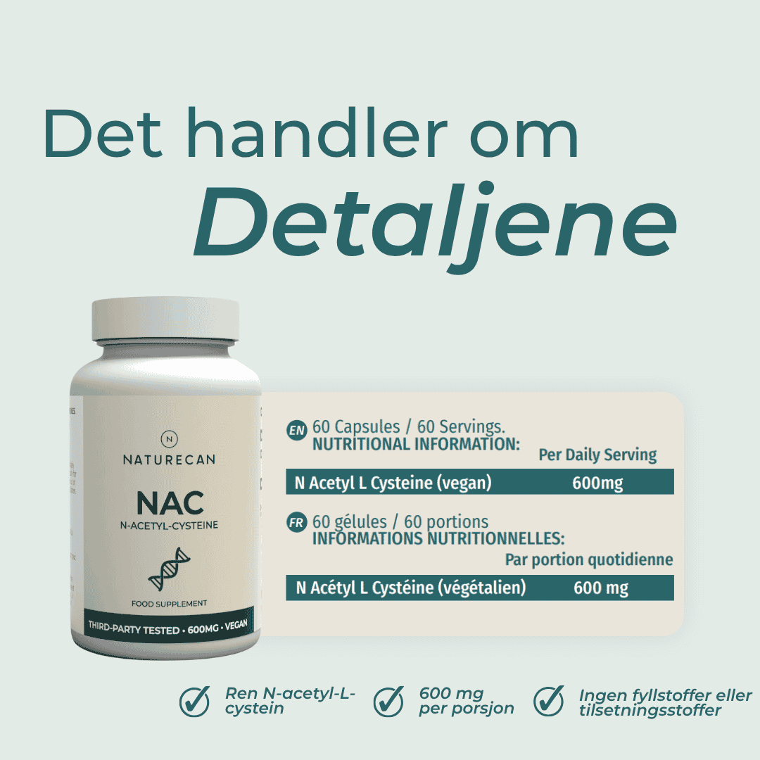 NAC Kapsler detaljene