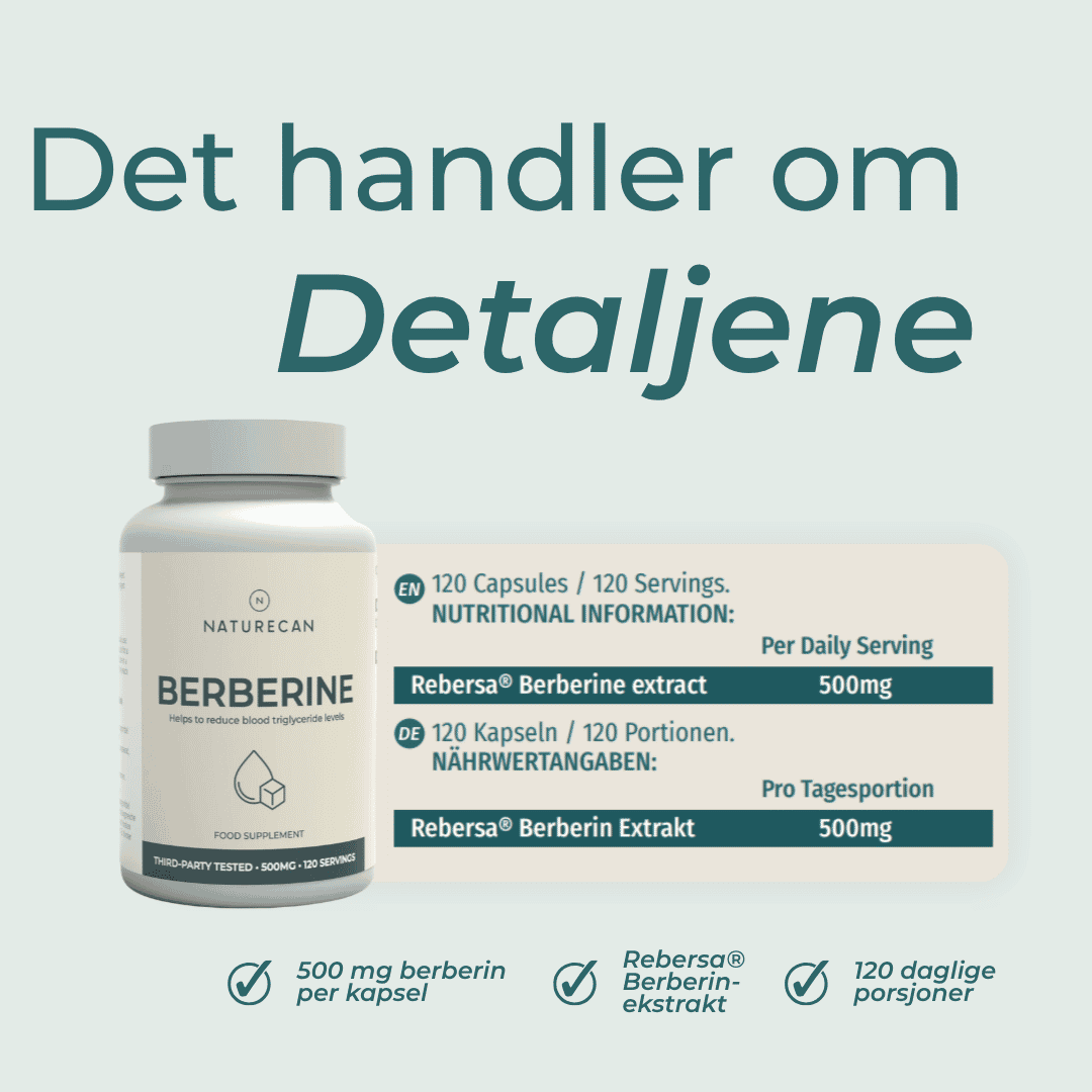 detaljene Berberine 