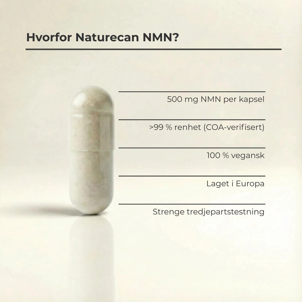 Hvorfor Naturecan NMN?
