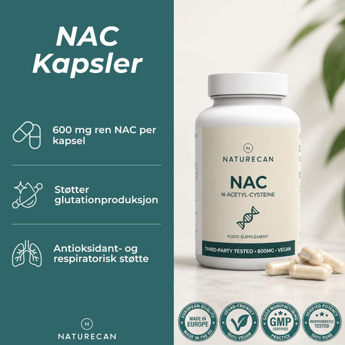 Naturecan NAC Kapsler