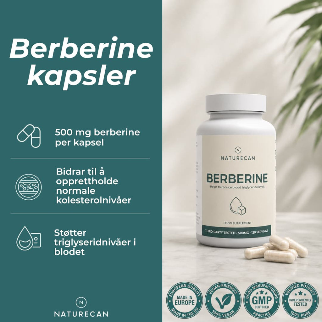 Naturecan Berberine  kapsler