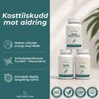 Kosttilskudd mot aldring pakke
