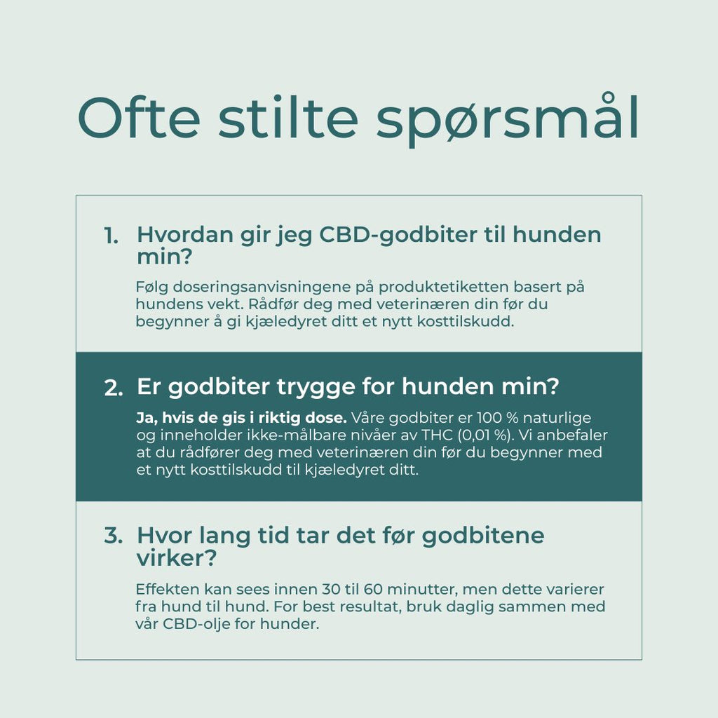 ofte stilte spørsmål