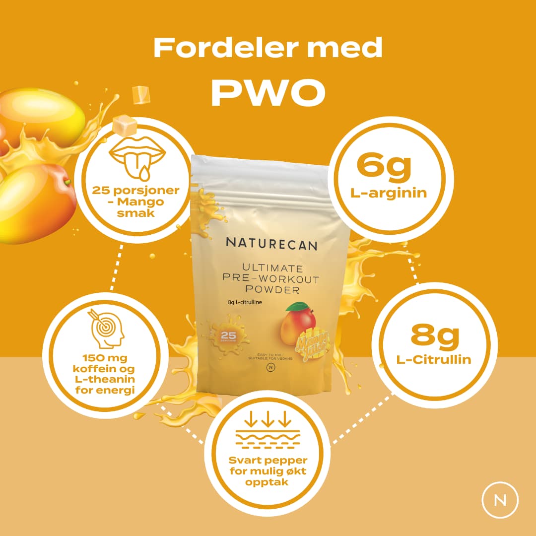 PWO fordeler