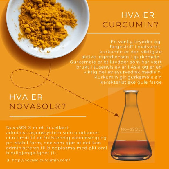 hva er curcumin och novasol