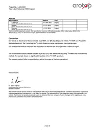 Laboratorierapport nmn pulver 2