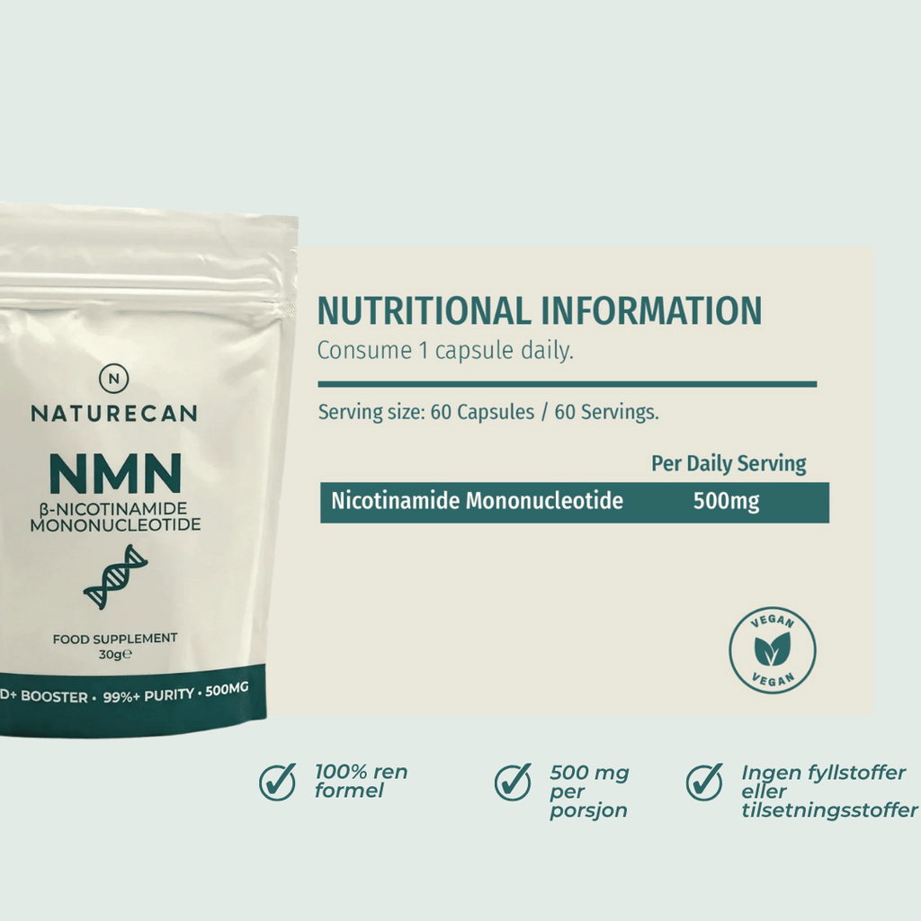 nmn pulver nutritional information